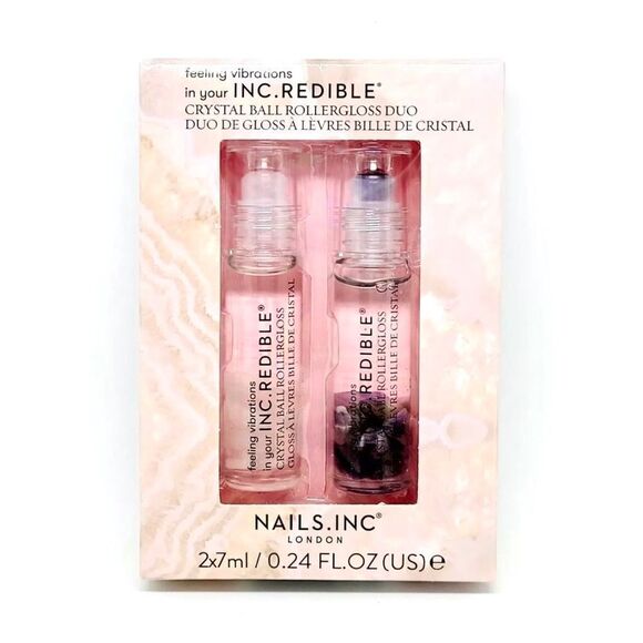 Nails Inc. Inc.Redible Crystal Ball Rollergloss Duo - Picture 1 of 3